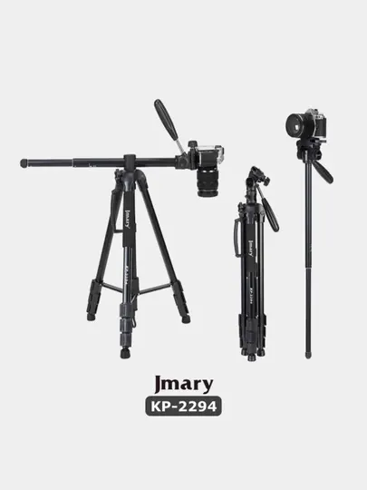 JMary KP-2294 - Штатив для телефона/камеры Sony, Canon, Nikon, Lumix