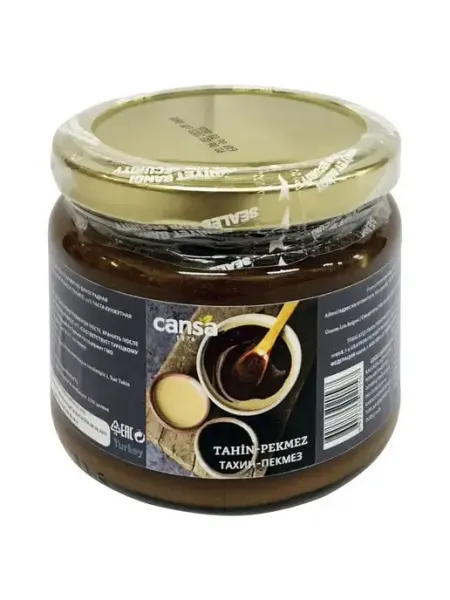 Cansa Кунжутная паста c виноградным сиропом (без сахара), 300гр