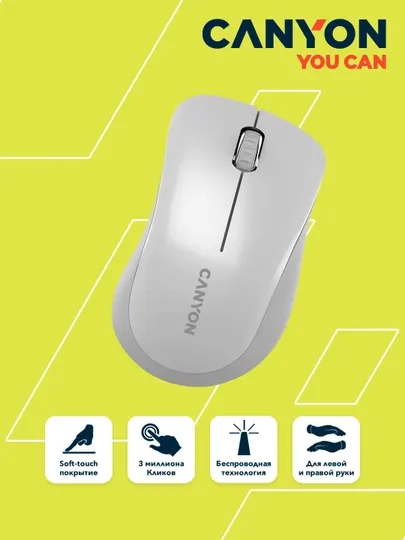 Компьютерная мышь беспроводная CANYON MW-11