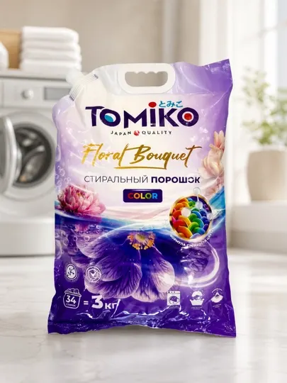 Стиральный порошок Tomiko Камелия - универсальный - Стиральные порошки