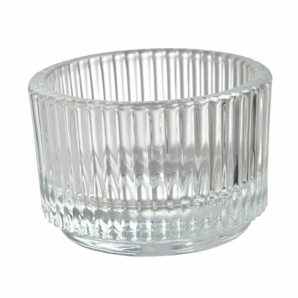 FINSMAK Подсвечник для греющей свечи, прозрачное стекло, 3.5 см, IKEA