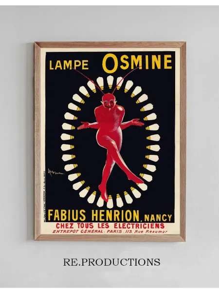 Re.productions Постер Lampe Osmine - Leonetto Cappiello