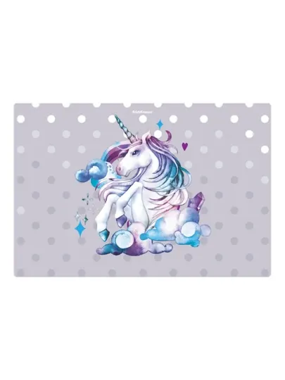 Подкладка настольная Erich Krause пластиковая, Dream Unicorn, А3 - Коврики на стол