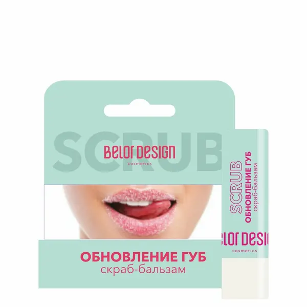 Бальзам-скраб для губ Обновление губ BELOR DESIGN