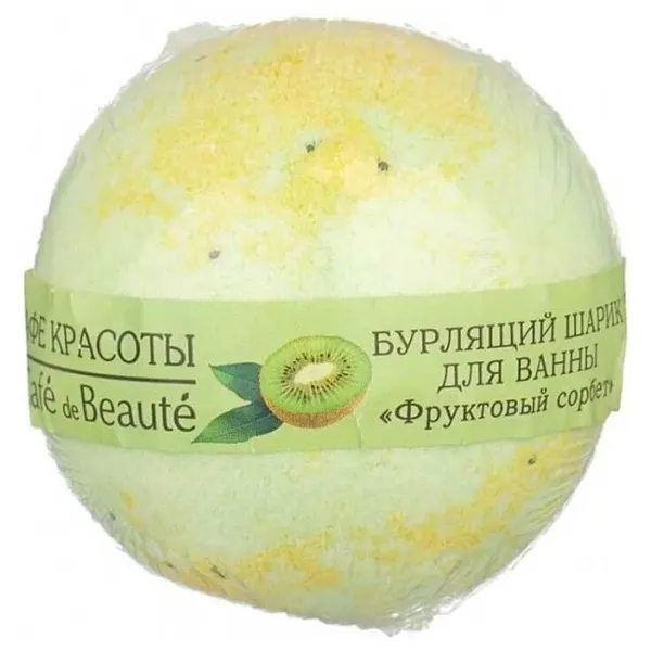 Бомбочка для ванны Кафе Красоты "Фруктовый сорбет", 120 г