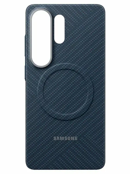 Чехол-накладка Samsung Carbon Magnet Case, для смартфона S26 Ultra, черный, CAU