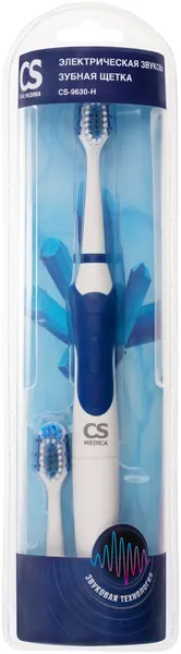 Электрическая звуковая зубная щетка CS Medica CS-9630-H (синяя)