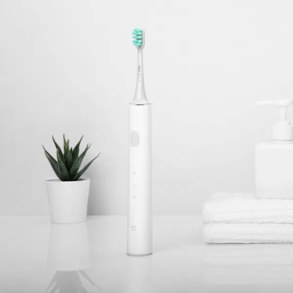 Зубная щетка ультразвуковая Xiaomi Mi Electric Toothbrush T300 MES602, белая