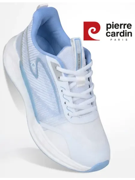 Pierre cardin Кроссовки женские для фитнеса голубые летние