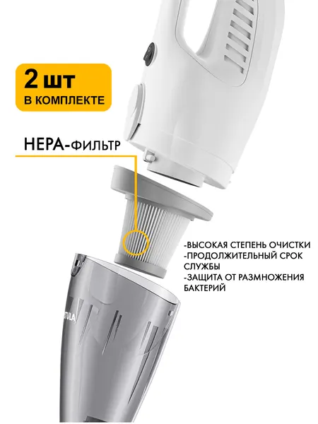 Набор HEPA фильтров для вертикального пылесоса Futula V2 (2шт.)