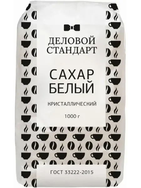 Деловой стандарт Сахарный песок белый фасованный 1кг