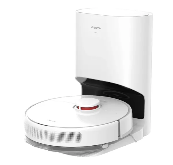 Робот-пылесос Dreame D10 Plus RLS3D, 46 Вт, LiDAR, сухая и влажная уборка, белый