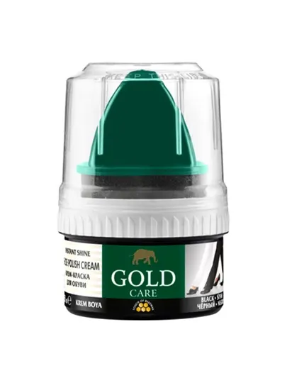 Крем-краска для обуви, крем для обуви 50 мл, GOLD CARE