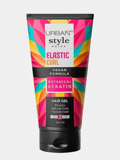 Гель для волос URBAN CARE Elastic Curle, для вьющихся волос, 150 мл