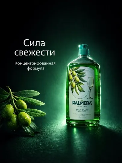 Palmera "HOME CARE" OLIVE Для мытья посуды 1000 мл
