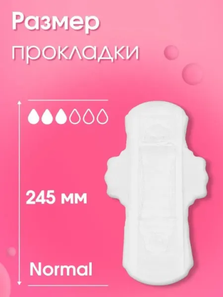 Прокладки женские гигиенические Reva Care Normal, 10 штук