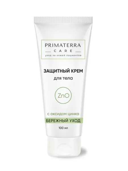 Primaterra Care Крем защитный с оксидом цинка для лежачих больных 100мл