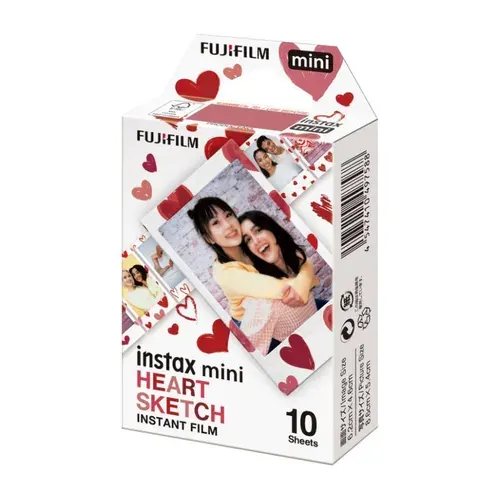 Картридж для камеры Fujifilm Colorfilm Instax Mini 10 pack Hearts