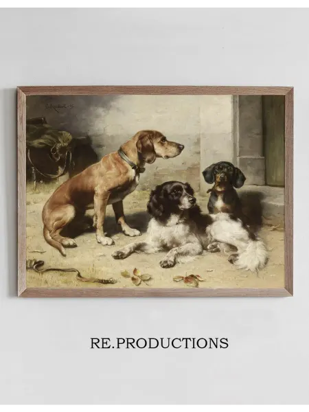 Re.productions Постер Nach Der Jagd - Carl Reichert