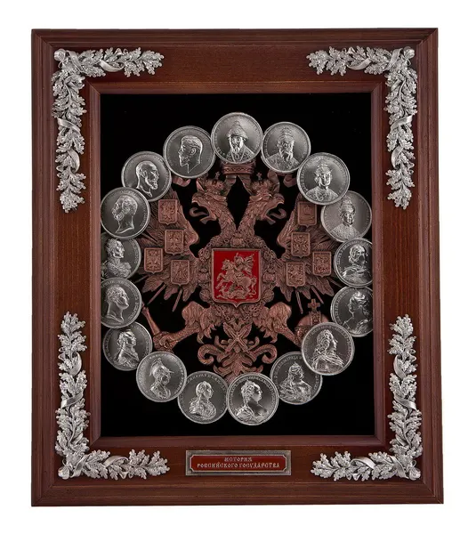 Ключница (Медали династия Романовых) мал. 34х30х9 см. КЛИ-05-РмМал