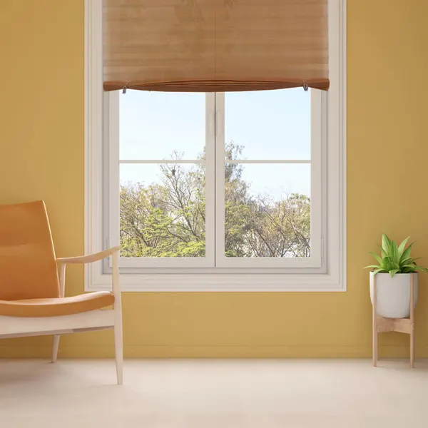 Штора плиссе Room Decor 90х190 см коричневая тканевая без сверления