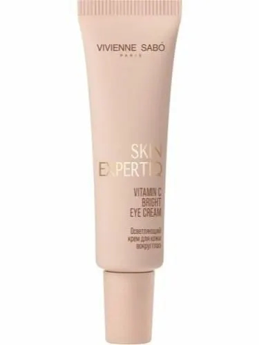Vivienne Sabo Skin Expertiq 25+ Осветляющий крем для кожи вокруг глаз с витамином С / Vitamin C Bright Eye Cream / Creme Yeux Eclaircissante a la Vitamine C