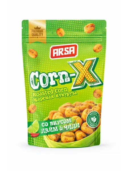 ARSA Corn-X, жареная кукуруза Лайм&Чили ARSA Corn-X жарена Нет бренда