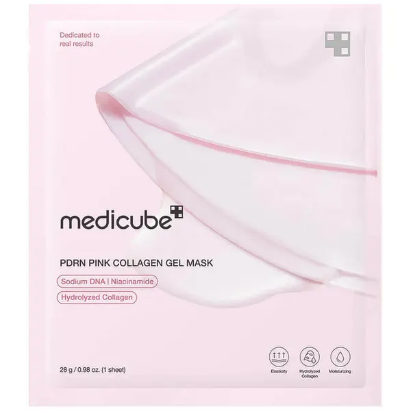 Medicube Гидрогелевая маска с PDRN и коллагеном PDRN Pink Collagen Gel Mask