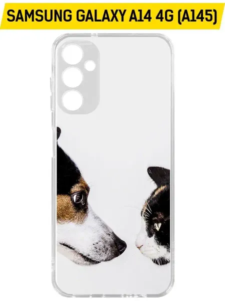 Krutoff Чехол-накладка Clear Case для Samsung Ga