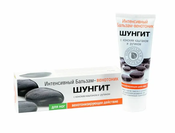 Бальзам-венотоник для ног "Шунгит с конским каштаном и рутином", 75 мл