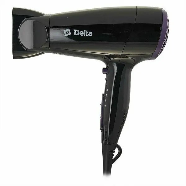 Фен электрический 2000 Вт DELTA DL-0916 черный