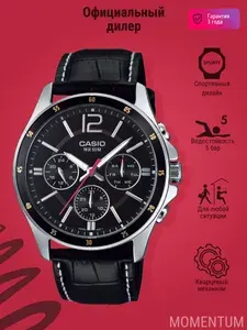Мужские наручные часы CASIO Collection MTP-1374L-1A