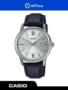 Часы мужские Casio Collection MTP-V002L-7B3 / Часы наручные кварцевые классические серебряные металлические