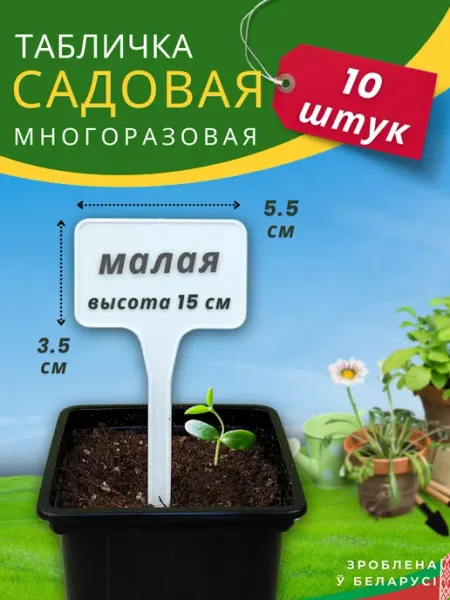 Табличка для рассады и растений садовые BelSellGood