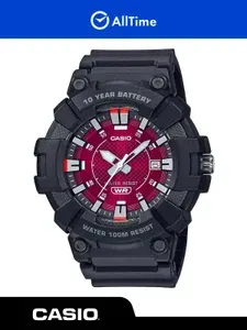 Часы мужские Casio Collection MW-610H-4A / Часы наручные водонепроницаемые кварцевые черные большие японские