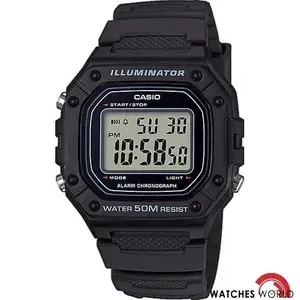 Casio Collection W-218H-1A Мужские Японские наручные часы, Гарантия