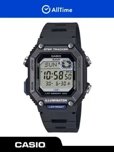 Часы мужские Casio Collection WS-B1000-1A / Часы наручные электронные фитнес водонепроницаемые кварцевые