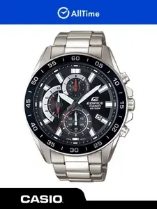 Часы мужские Casio Edifice EFV-550D-1A / Часы наручные водонепроницаемые кварцевые спортивные с браслетом