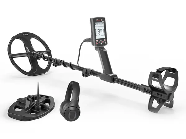 Металлоискатель Nokta Makro Legend 2, беспроводные наушники, катушки 11" и 8х5.5"
