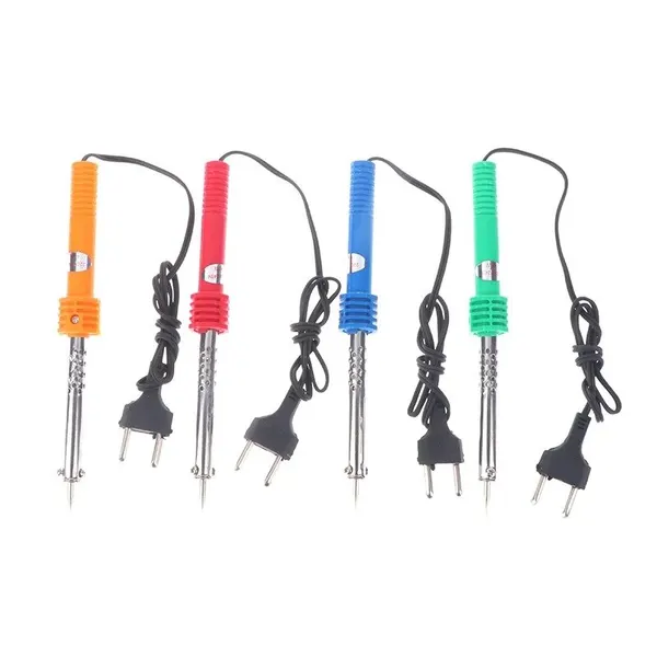 Паяльник электрический с пластиковой рукояткой Soldering Iron WD-62, 60 Вт (оранжевый)
