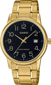 Японские мужские наручные часы Casio MTP-V002G-1B