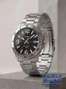 Японские мужские часы Casio MTP-VD01D-1B с гарантией