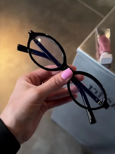 Женские солнцезащитные ретро очки MiuMiu, маленькая оправа oval cat eye, защита UV400
