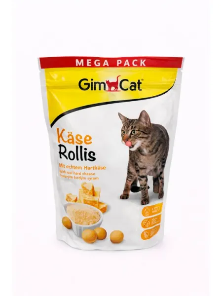 Лакомство Gim Cat kase rolls, с сыром, 850 шт