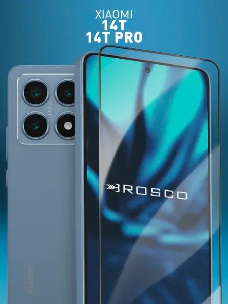 Защитное стекло на Xiaomi 14T и Xiaomi 14T Pro Rosco