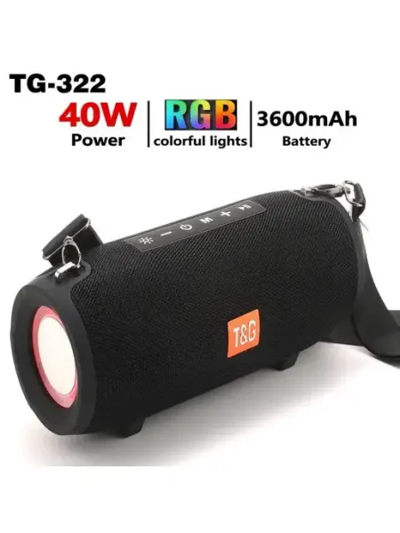 Беспроводная Bluetooth колонка TG-322, 40 Вт GOODSTORAGE