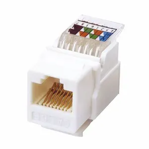 Коннектор rj-45 (Keystone Jack) CAT5e, вертикальная заделка