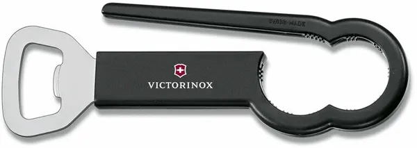 Открывалка для бутылок VICTORINOX Pet, сталь/пластик, черная (7.6912.3)