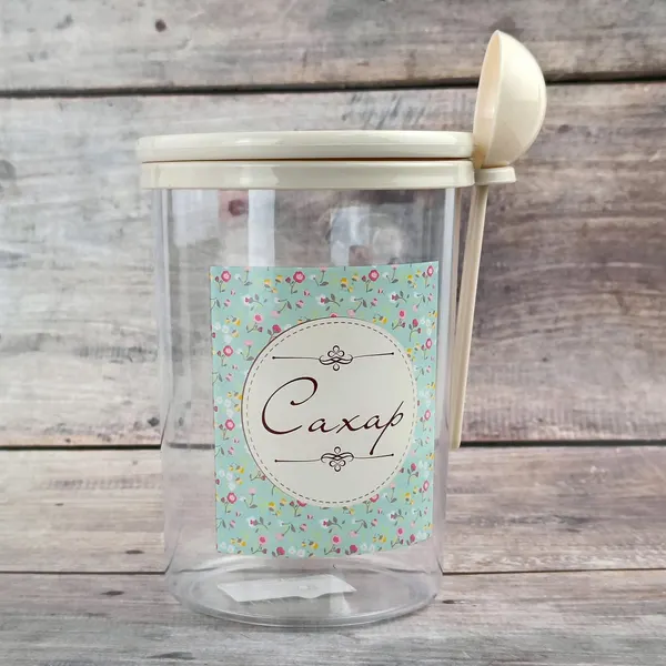Банка для сыпучих продуктов Альт Сахар, 1 л