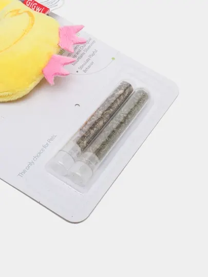 Игрушка для кошек с кошачьей мятой Gigwi Refillable Catnip
